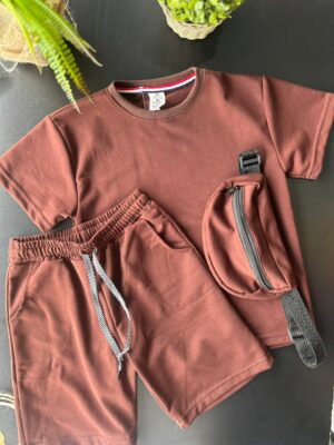 Conjunto Theo- marrom