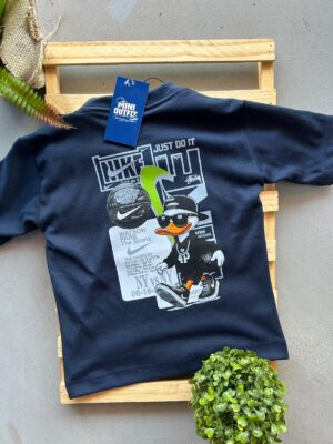 Camiseta infantil oversized