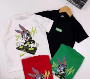 Camiseta infantil oversized