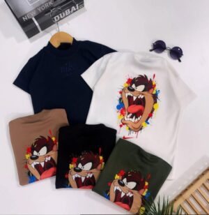 Camiseta infantil oversized